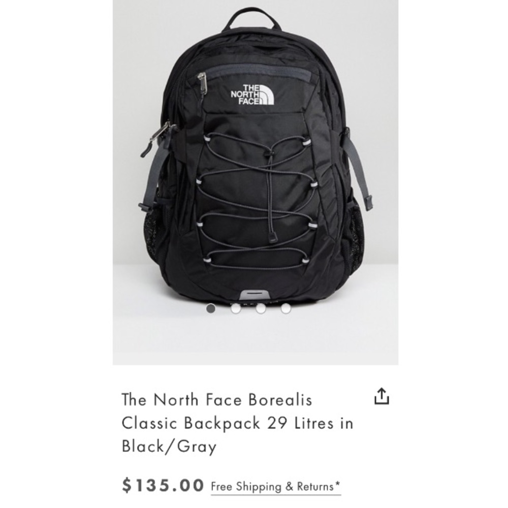 The North Face Borealis Classic Backpack Black